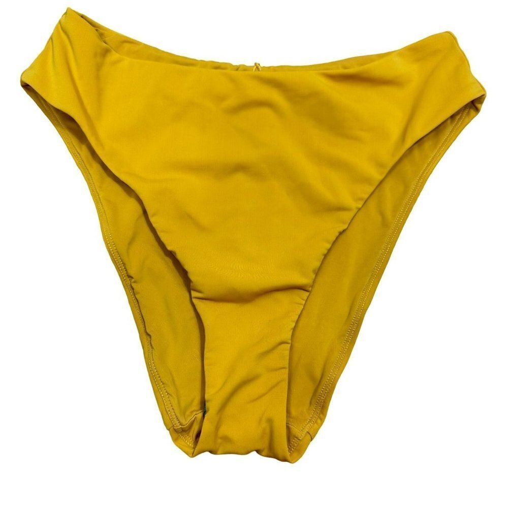 Andie The Bikini Bottom Orange High Waist‎
